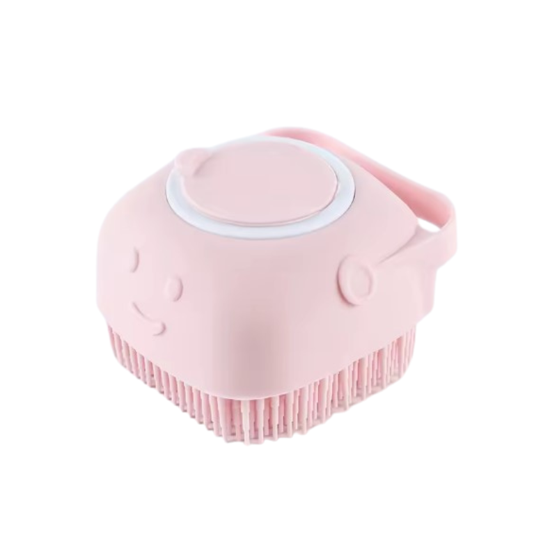Husdjurs duschborste 2-i-1. Rengör effektivt och masserar skonsamt hundens & kattens päls. Optimal pälsvård.