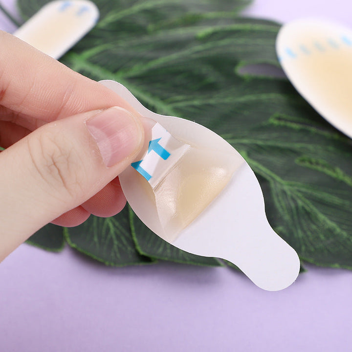 "Hydrokolloid gel fotplåster, transparent plåster för tår och hälar, lindrar smärta och ger skydd i alla skor."