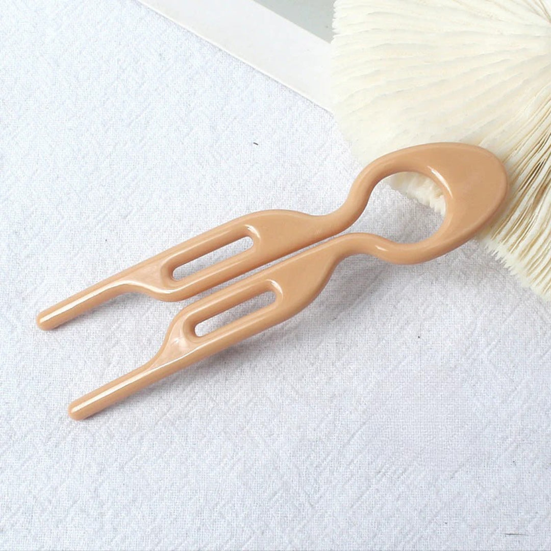 Mångsidig Fransk Hårnål för Hårstyling