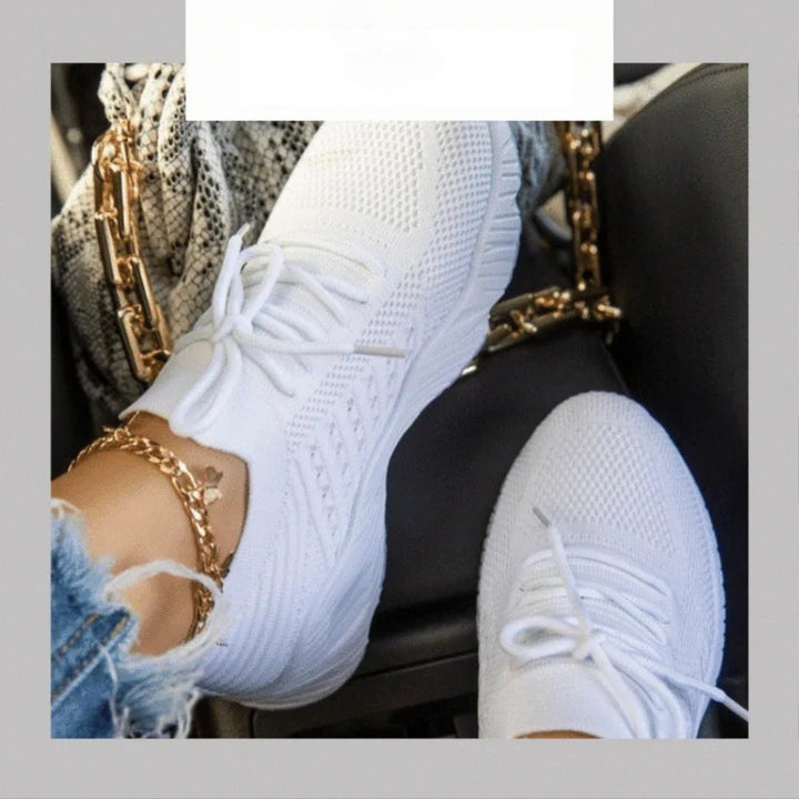 Damskor: Bekväma och Andningsbara Casual Sneakers