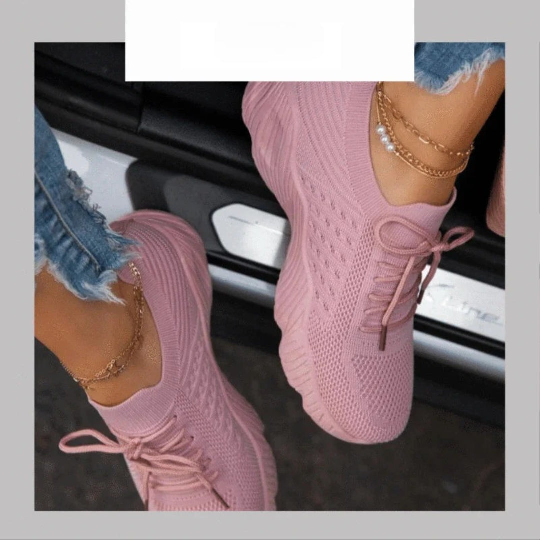 Damskor: Bekväma och Andningsbara Casual Sneakers