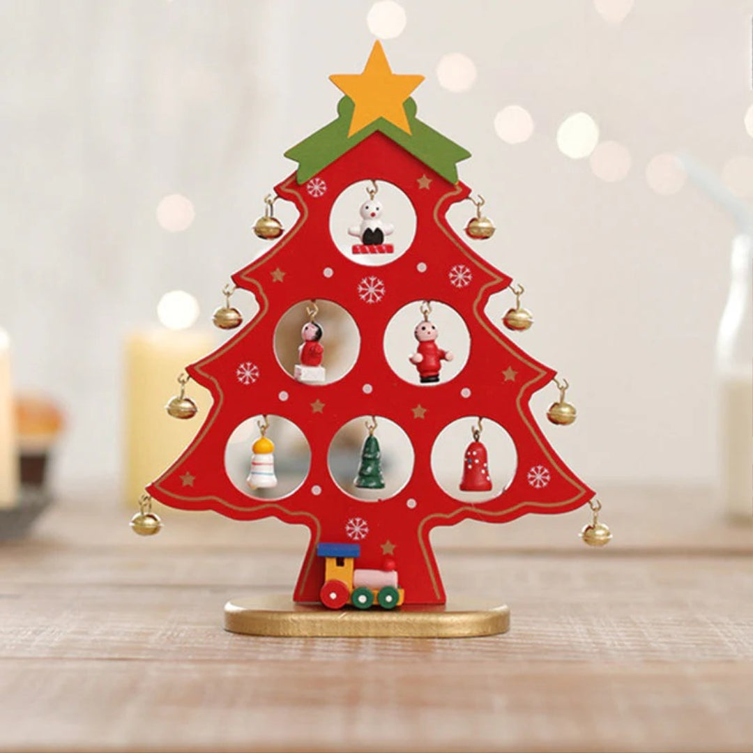 DIY Julgran Träset för Kreativ Juldekoration