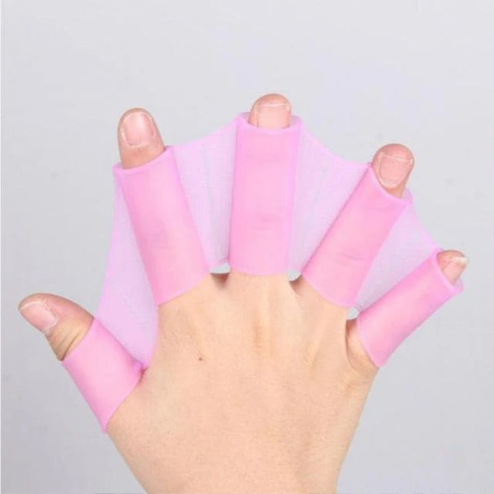 Unisex Simhandskar i Silikon med Hydrodynamisk Design