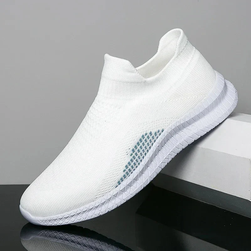 Herrens Lätta Andningsbara Vandringsskor Slip-on