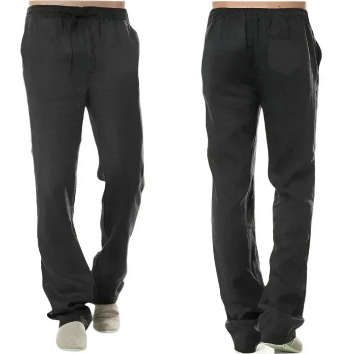 Herr Casual Byxor med Justerbart Midjeband