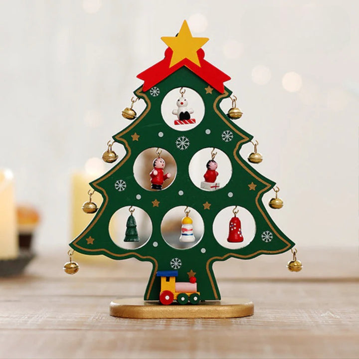 DIY Julgran Träset för Kreativ Juldekoration