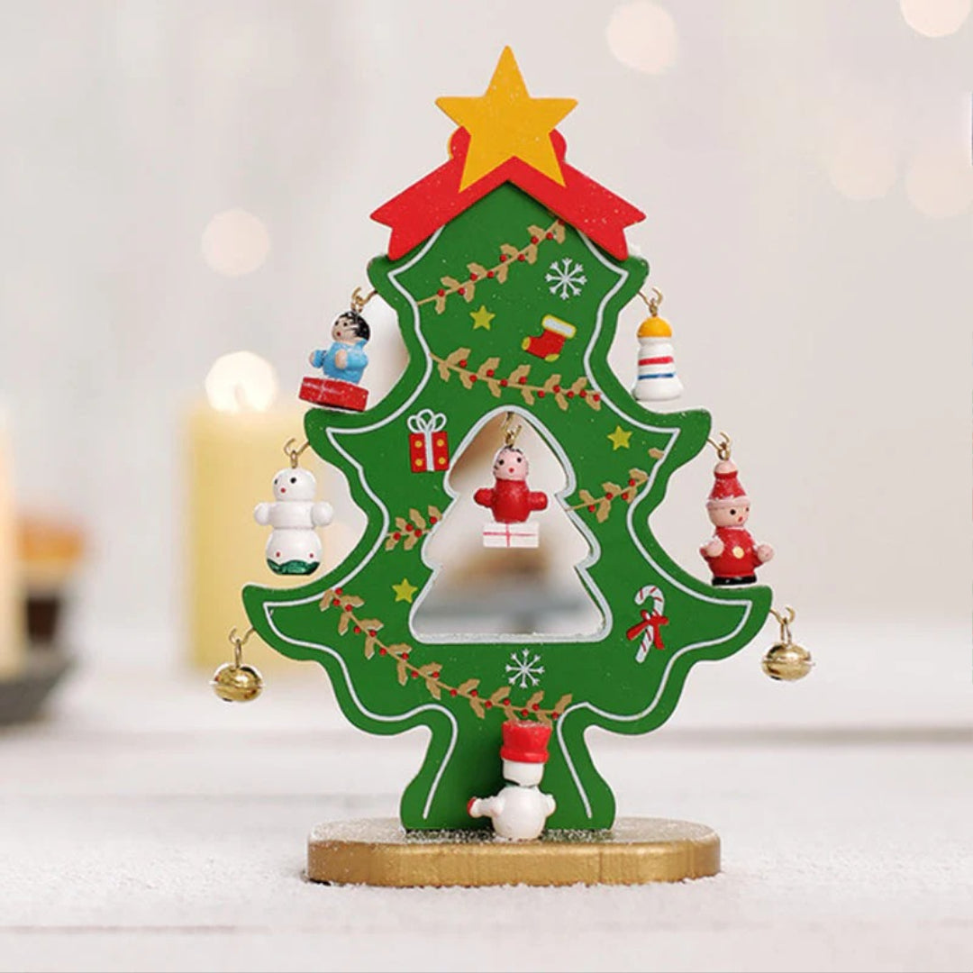 DIY Julgran Träset för Kreativ Juldekoration