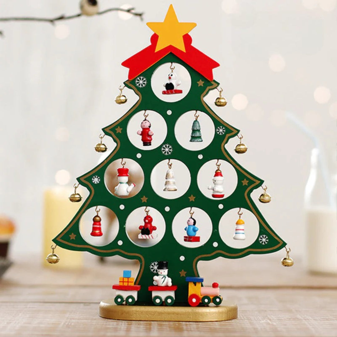 DIY Julgran Träset för Kreativ Juldekoration