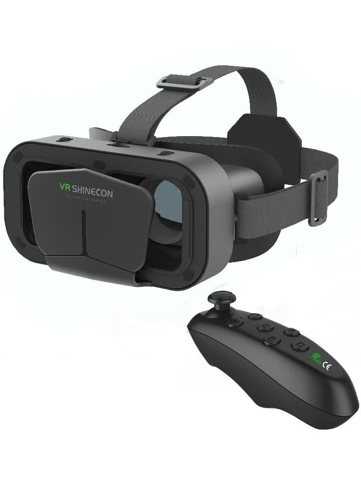 VR Panoramaglasögon med Trådlös Bluetooth och IMAX-ljud