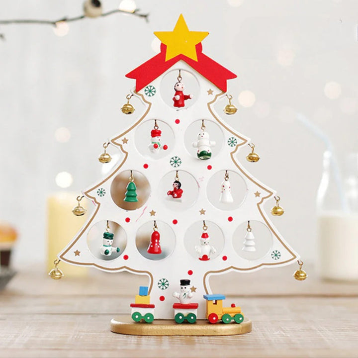 DIY Julgran Träset för Kreativ Juldekoration