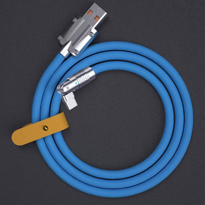 Slitstark USB C-kabel med Zinklegering för Snabbladdning