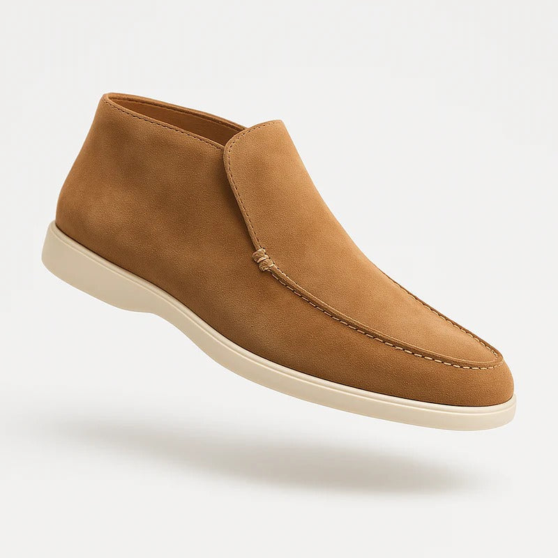 Herrloafers med elegant stil och lättviktssula
