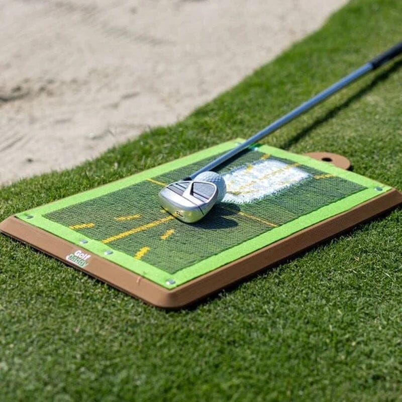 Innovativ golfträningsmatta för svingförbättring, färgglad design, tålig, för inomhus- och utomhusanvändning, ger direkt feed