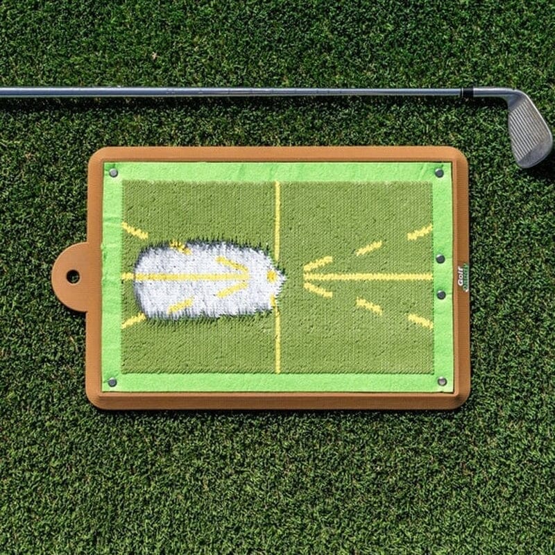 Innovativ golfträningsmatta för svingförbättring, färgglad design, tålig, för inomhus- och utomhusanvändning, ger direkt feed