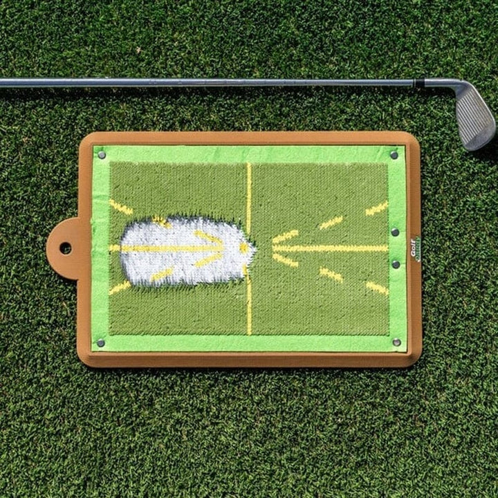 Innovativ golfträningsmatta för svingförbättring, färgglad design, tålig, för inomhus- och utomhusanvändning, ger direkt feed