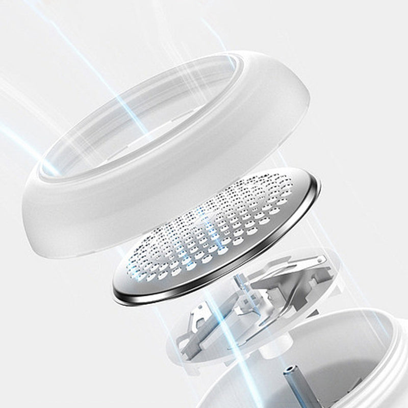 "Intelligent gröngul hårbollstrimmer med digital skärm och rostfritt stålblad för alla tyger."