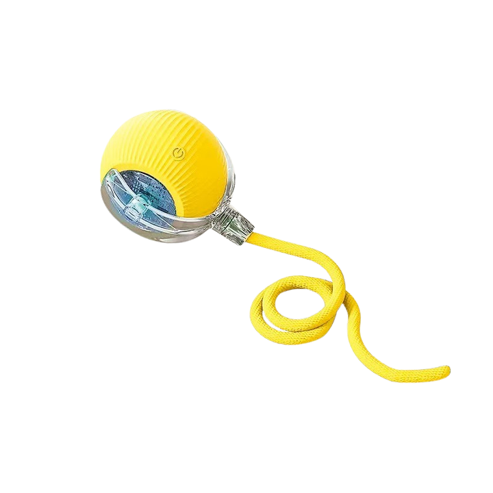 Interaktiv kattleksak Spinball, roterar och lyser. Perfekt för aktivering och stimulerar jaktinstinkt.