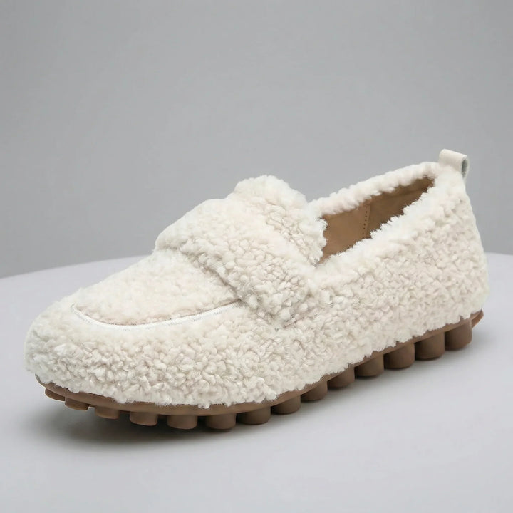 Halksäkra Bianka loafers i jade, perfekta som bekväma vardags- eller vår/höstskor för kvinnor.