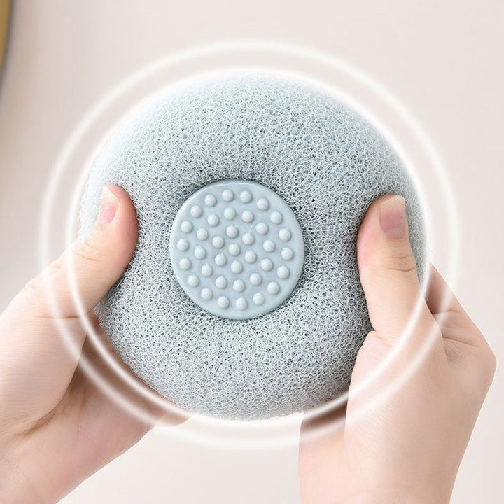 "Japanska Silhuett Badbombor i beige, rosa, blå eller grön, unik stil och ergonomisk design för lyxigt bad."