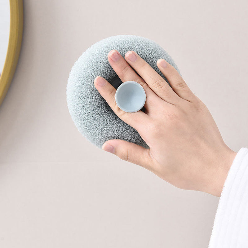 "Japanska Silhuett Badbombor i beige, rosa, blå eller grön, unik stil och ergonomisk design för lyxigt bad."