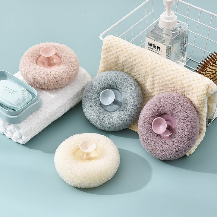 "Japanska Silhuett Badbombor i beige, rosa, blå eller grön, unik stil och ergonomisk design för lyxigt bad."
