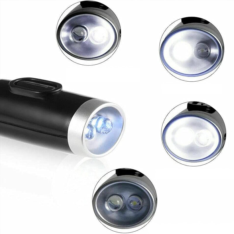 Justerbar LED-läshalslampa med ergonomisk design, handsfree, tre ljusstyrkor, perfekt för läsning och hantverk.