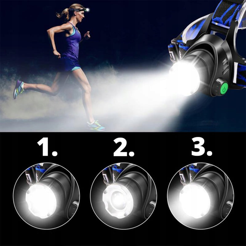 "Justerbar LED utomhusstrålkastare, vattentät design, i aluminium, lyser starkt upp med upp till 800 lumen."