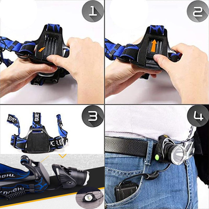 "Justerbar LED utomhusstrålkastare, vattentät design, i aluminium, lyser starkt upp med upp till 800 lumen."