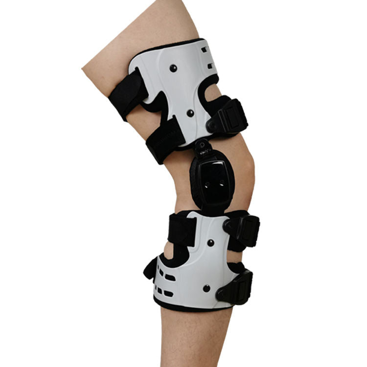 Sportstöd: Justerbart knäbandage för aktiv smärtlindring & knästöd vid träning, löpning & rehab. Unisex.