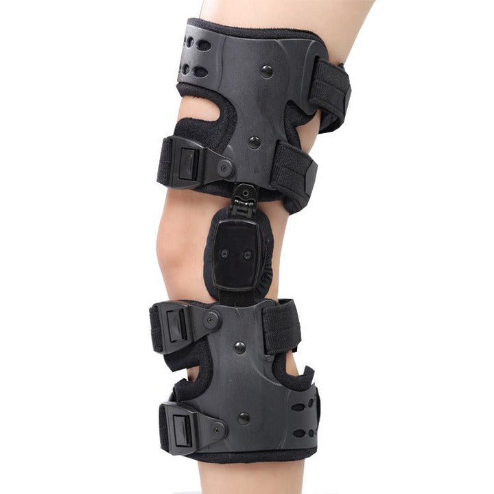Medicinskt knäbandage, justerbart för optimal smärtlindring vid artros, knäskada & rehab. Effektivt stöd.