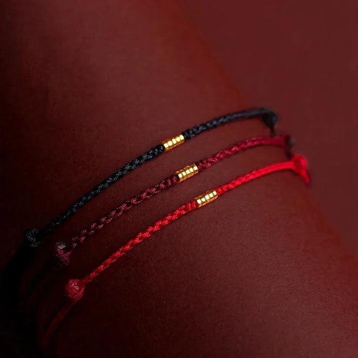 Snyggt Kabbalah skyddsarmband med pärlor för både damer & herrar. Ett energi armband.