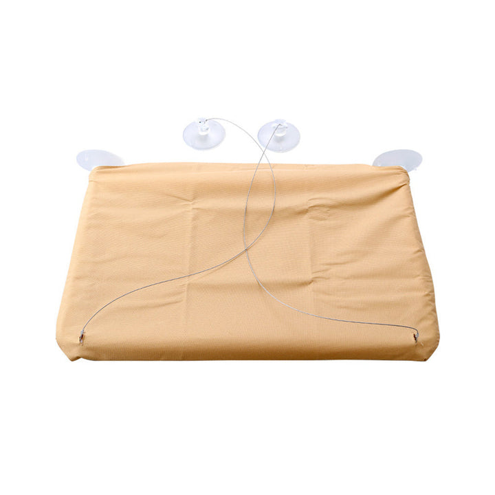 "Kattfönsterhängmatta med stark sugkopp, oxford-duk, grön färg. Perfekt för katter som älskar sol och utsikt."