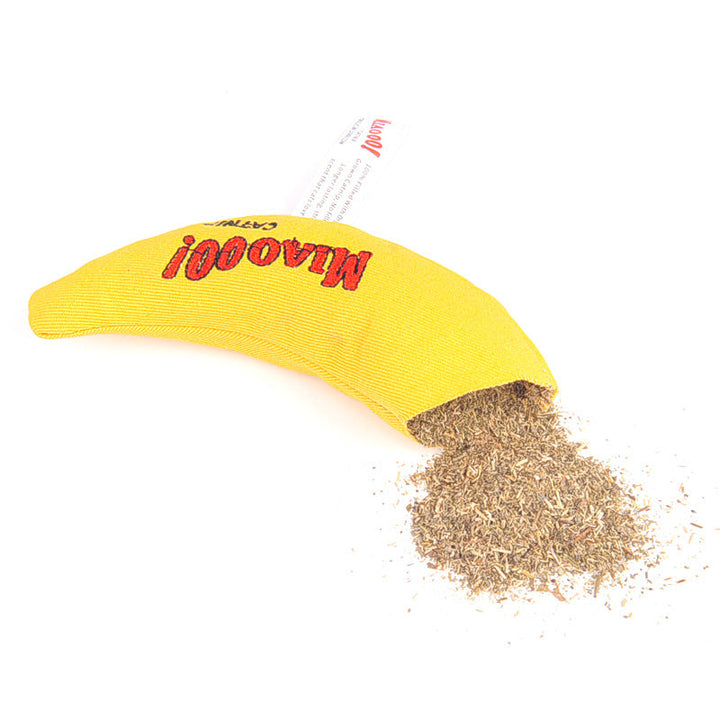 Kattleksak Banansmak med Kattmynta för Lek