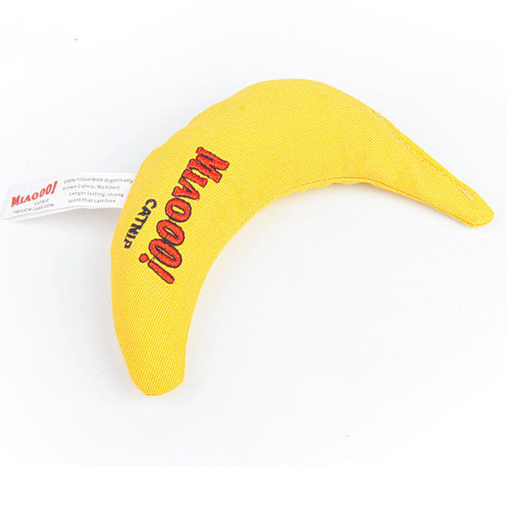 Kattleksak Banansmak med Kattmynta för Lek