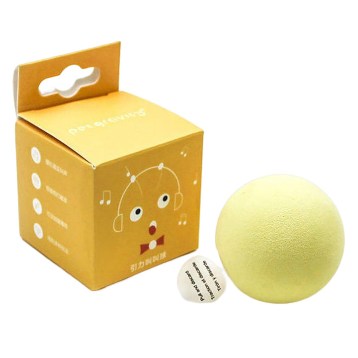 "Kattleksaksboll med ljud och kattmynta, färgglad design i Fluffy-material, stimulerar kattens lek och aktivitet"