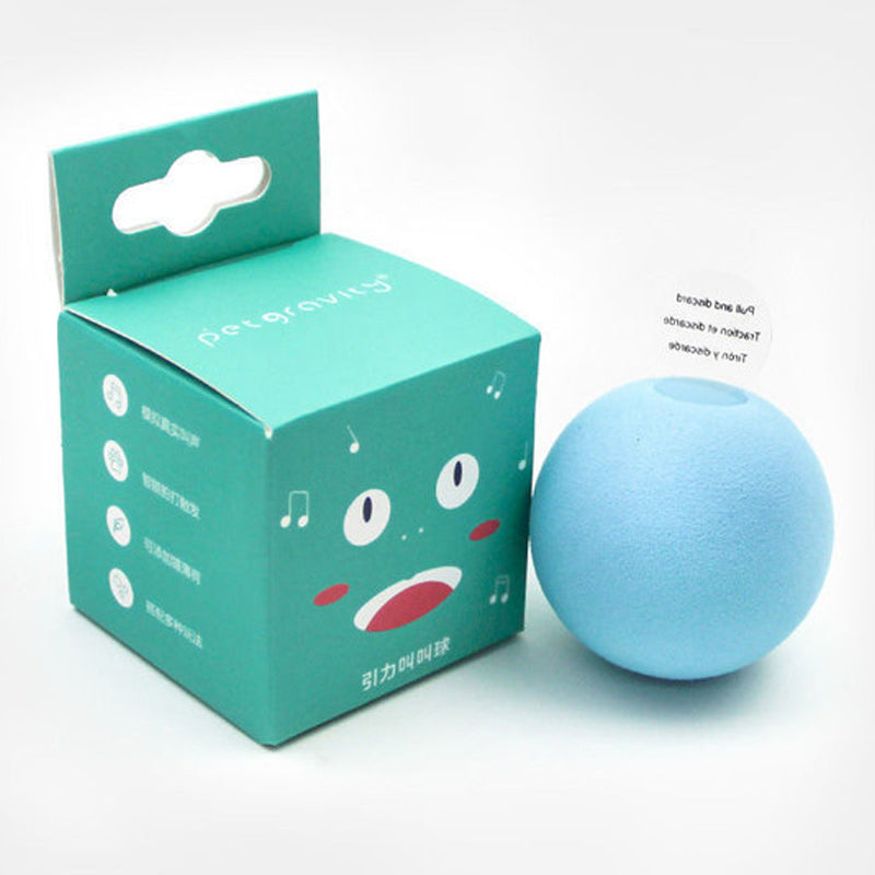 "Kattleksaksboll med ljud och kattmynta, färgglad design i Fluffy-material, stimulerar kattens lek och aktivitet"