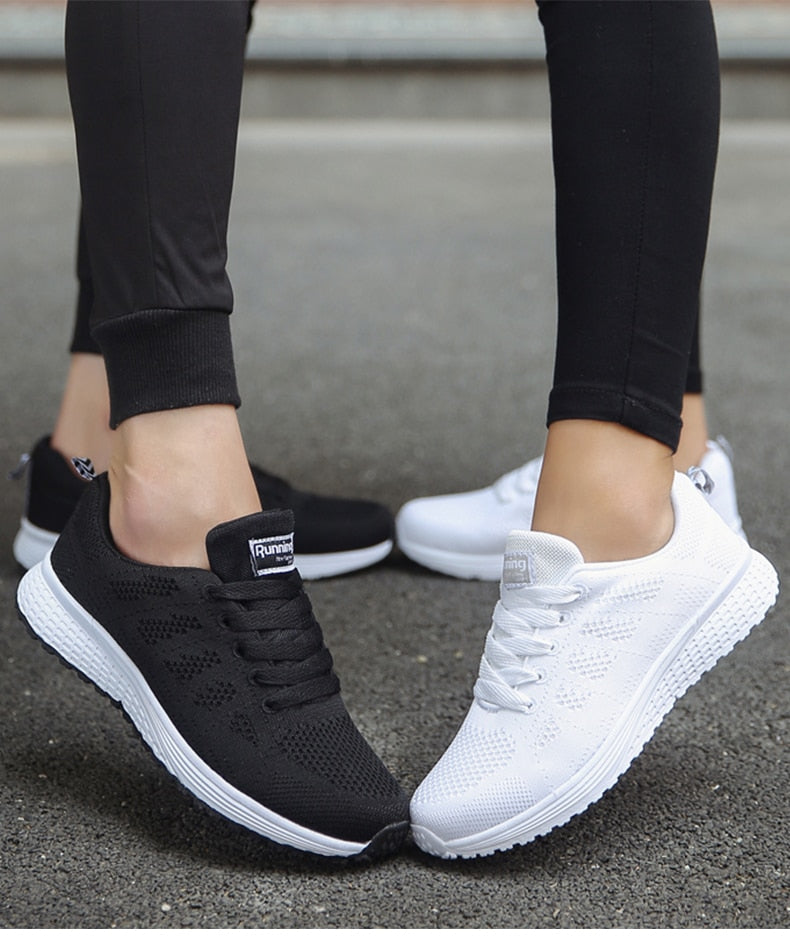 Klara bekväma slip-on vardagsskor för dam, stilfulla sneakers med premiumkänsla.