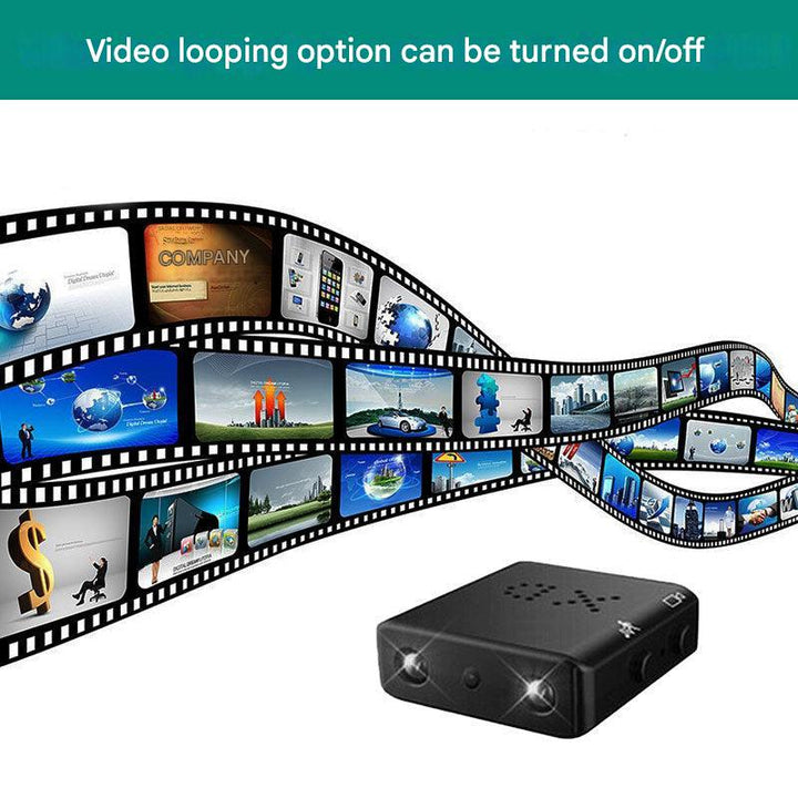 HD-övervakningskamera med avancerat mörkerseende för tydlig videoinspelning dygnet runt.