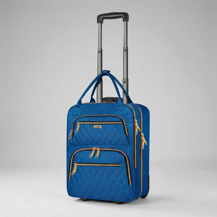 Lättanvänd trolley med laptopfack. Idealisk kabinväska för snabba resor, smidig att dra med ditt bagage.
