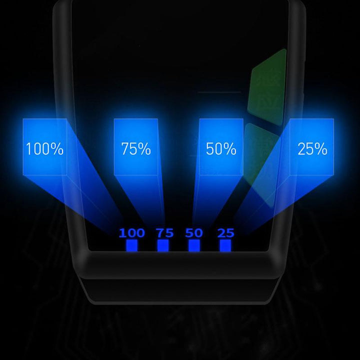 "Kompakt svart klämm-på LED-hattlampa med geststyrd teknik, justerbar vinkel och USB-laddning för handsfree belysning."