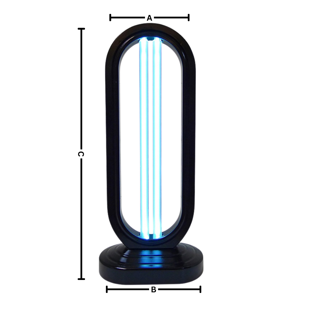 Liten UV-desinfektionslampa med USB-laddning, perfekt för hygien on-the-go och enkel förvaring.