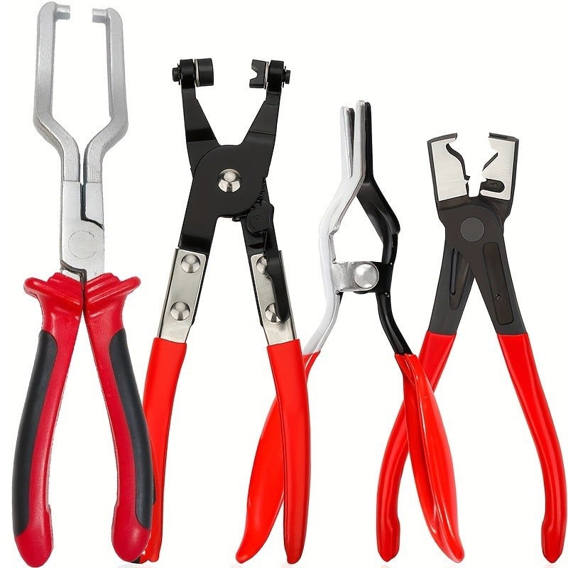 Komplett bilverktygskit för underhåll och reparation. Innehåller mångsidiga handverktyg för DIY-mekanikern.