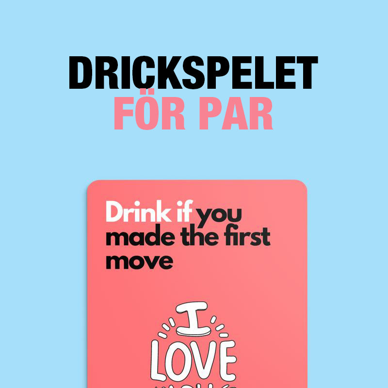 "Kortspel Dizzy Date för par, 100 humoristiska kort, uppställda i stapel. Perfekt för rolig dejtkväll."