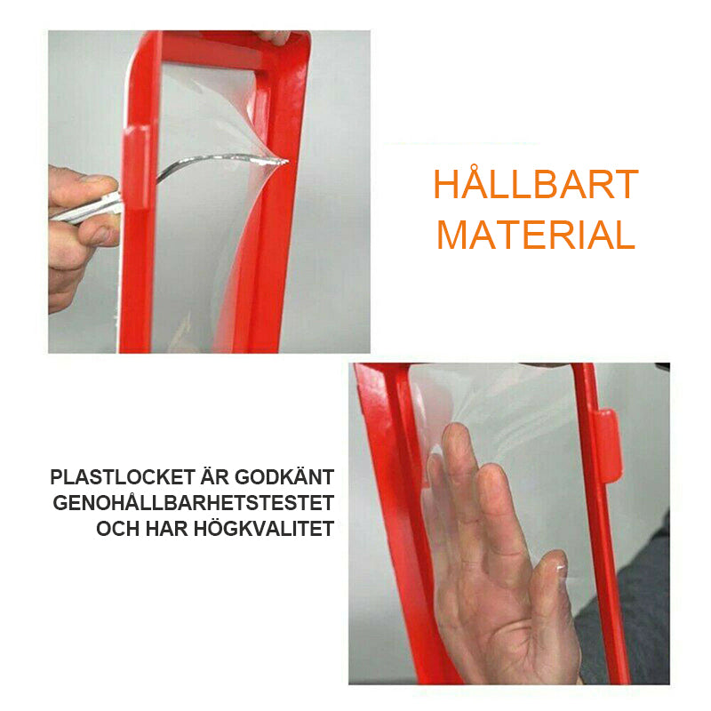 "Kreativ matförvaring för köket, elastisk täckning, hållbar, miljövänlig, ergonomisk design, kylskåpsvänlig."