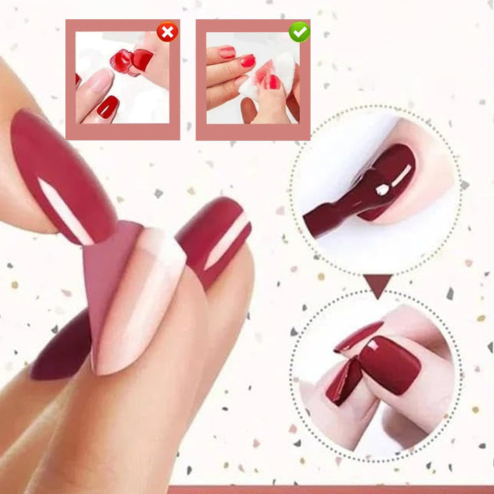Kristallklart Ice Clear nagellack, glänsande finish, genomskinlig flaska, ger naturligt lysande naglar och skyddande barriär.