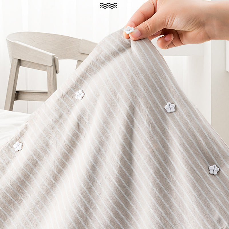 "Kviltning verktyg set med gummistift och självlysande lock i färgglad och funktionell design för enkelt tygfäste."