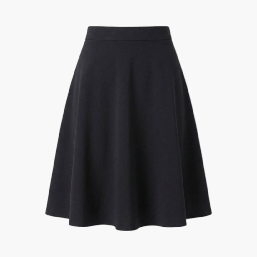 Klassisk högmidjad kjol för kvinnor. Stilren & elegant design för alla tillfällen.