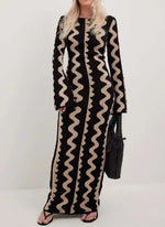 Svart zigzag