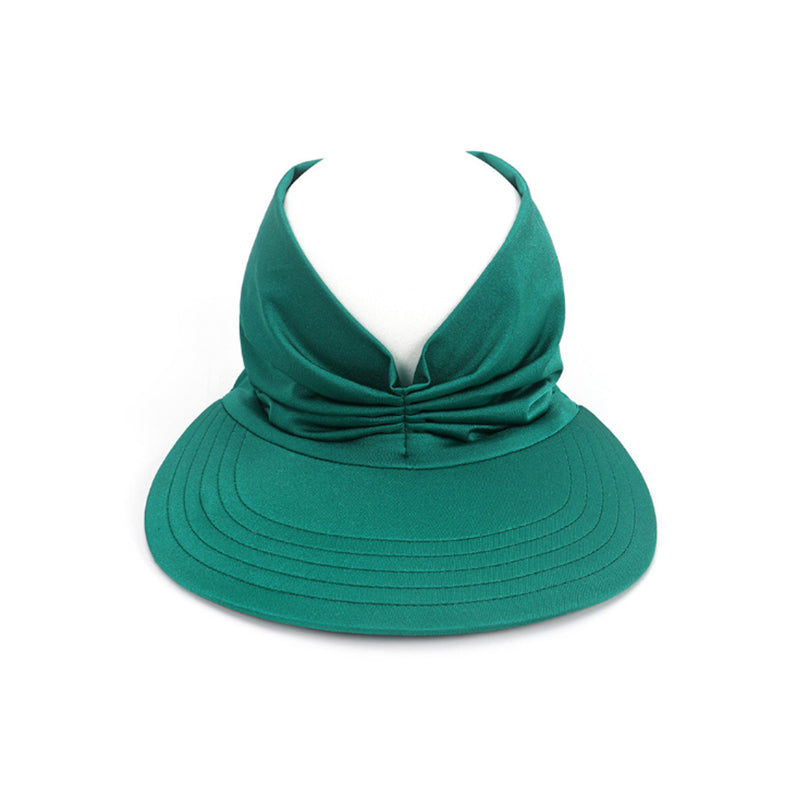 "Kvinnors elegant solhatt med brett brätte, justerbar passform, perfekt för solskydd på stranden eller i parken."