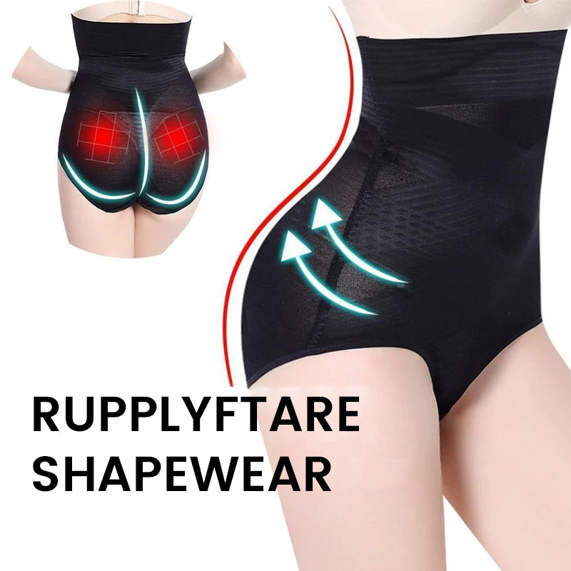 "Kvinnors magkontroll höftlyft formdräkt shapewear, beige med hög midja, designad för att lyfta höfter och forma kurvor."